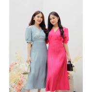 Lamourcloset - Eunice pleated dress