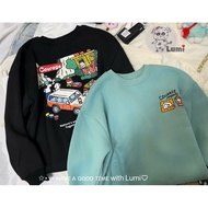 Lumi Fleece Puppy Camping Sweatshirt Children's University T Brushed Top A76