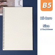 XO Spring Notebook 160 Pages A4 A5 B5 Size – Anti-Glare Smooth Lined Paper, Student Notebook