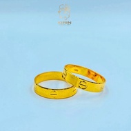 Emas 916 Cincin Cartier Ring Exclusive Gold 916 黄金戒指