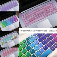 For 15.6inch ASUS VivoBook S15(S510UA) Soft Ultra-thin Silicone Laptop Keyboard Cover Protector