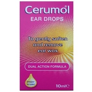 Cerumol Ear Wax Softener 10ml for Hard and Blocked Earwax