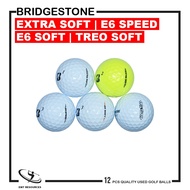 BRIDGESTONE EXTRA SOFT, E6 SPEED, E6 SOFT, TREO SOFT 12pcs used golf ball