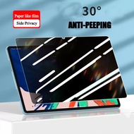 Anti Spy For Lenovo Tab M10 Plus 3rd Gen Case 10.6 Inch Tablet Film Privacy Xiaoxin Pad 2022 TB128FU TB128XU TB125FU Paper Like Film