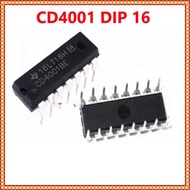 IC Logic CD4001, CD4011, CD4013, CD4017, CD4027, CD4028 Pin