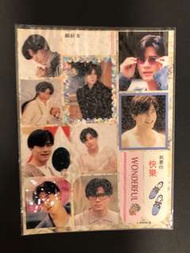 全新!🈹️郭富城 Aaron 精美貼紙一張