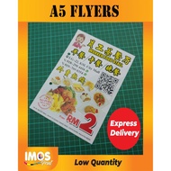 A5 Flyer /Leaflet PRINTING - Digital ArtPaper Low Quantity