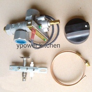 Gas controller valve for deep fryer/steamer&amp;open burner without thermocouple.
