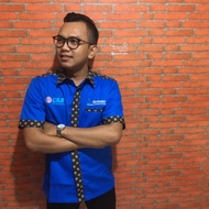 Kemeja Promosi Car 3i-Networks Pt aj Central Asia Raya BIRU Batik