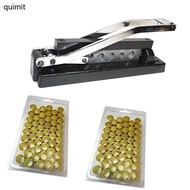 QUIM H8-KIT Heavy Duty Benches Crimper H8 With Ferrules 50Pcs 0 625 X 1 0 656 X 1