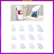 [Tachiuwa2] Acrylic Brochure Holder Brochure Display Stand Gifts Document Paper Literature Holder Holder for Pamphlets Reception