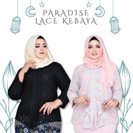 6765 [VIEW] (RAYA COLLECTION) PLUS SIZE MUSLIMAH PARADISE LACE KEBAYA (TOP ONLY)