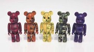 ❤里昂玩具部❤ BE@RBRICK 100% 迷彩 初代 Bape Ape 五款合售 Bearbrick