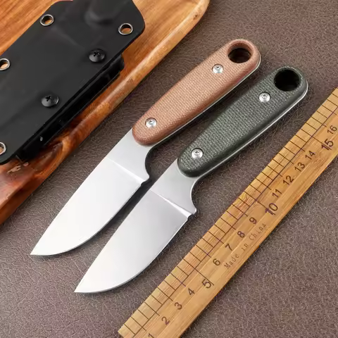 Military Fixed Knife CSGO Self-defense 14c28n Steel Outdoor Camping Expedition Sharp Hunting tactics