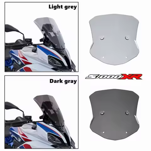 For BMW S1000XR Motorcycle Windshield Front Screen S1000 XR WindScreen S 1000XR Deflector Heightenin