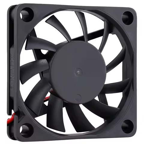 60x60x10 mm DC 5V 12V 24V 6010 Brushless Cooling Fan, Replacement Ball Bearing 60mm Fan for Cooling 