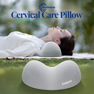 Curved Cervical Memory Foam Pillow, Cervical Care Pillow, Ergonomic Neck Support Designed For Cervic