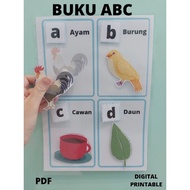 Buku ABC Busy Book (PDF) Bahasa Melayu