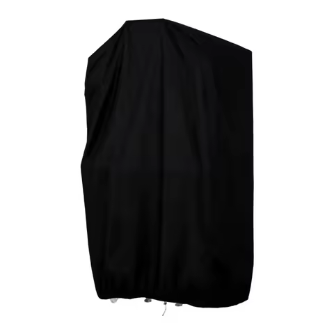 UV Resistant Cover for Pilates Reformer 63.5 38 114cm Black Oxford Cloth Foldable Dustproof Waterpro