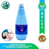 Alcohol 70% Molex 300 ml / Molex Alcohol 70% - Antiseptic Liquid