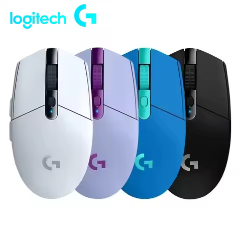 Logitech G304/305 Lightspeed Wireless Mouse for Gaming HERO Sensor Long Battery Life Computer Access