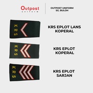 PANGKAT KADET REMAJA SEKOLAH / EPLOT PANGKAT KRS / PANGKAT KRS / KRS SEKOLAH MENENGAH