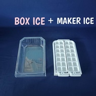 RAK ICE BOX & MAKER ICE KULKAS SHARP 2 PINTU PANJANG BOX NYA 25 cm ORIGINAL