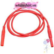 WHITESHIRT 1/2pcs Meter Test Lead Extension, CATII 1000V /32A Max 4mm Male-to-Female Banana Plug, 10
