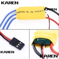 KAREN1 ESC Brushless Motor, RC Parts Banana Head T Plug XT60 Speed Controller, High Quality 30A/40A 