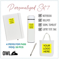 Personalized items gift set 7