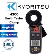 Kyoritsu 4200 Digital Earth Clamp Testers ~ Original 👍 12 Months Warranty 👍 Ready Stock 🔥🔥