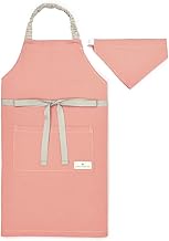 COLORFUL CANDY STYLE N125530-NVL2512 Children's Apron, 51.2-63.0 inches (130-160 cm), Dull Plain, Du