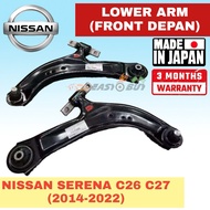 ORIGINAL JAPAN NISSAN LOWER ARM (FRONT DEPAN) - NISSAN SERENA C26 C27 (2014-2022) 54501-5TA0A 54500-