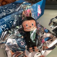 How2work 10周年 小雀斑 Labubu Zimomo 兔仔造型鎖匙扣