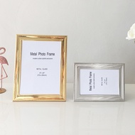 European-style Light Luxury Metal Photo Frame Display Stand6Inch7Inch8Inch10Inch12Wall-Mounted Wide 
