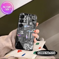 [BSC-77] Latest SAMSUNG A16 Acrylic Glass Softcase - Latest SAMSUNG A16 Case - Latest SAMSUNG A16 Mo