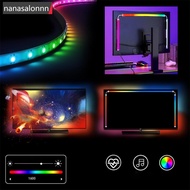 NANASN| Music Game Sync 24" Screen Gaming Amosphere Ambient Smart TV Monitor LED Strip Backlight Lig