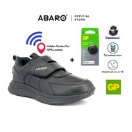 Bundle Deal ABARO H2819N School Shoes + GP eTag Tracker | iOS Only | GPS Safety Combo