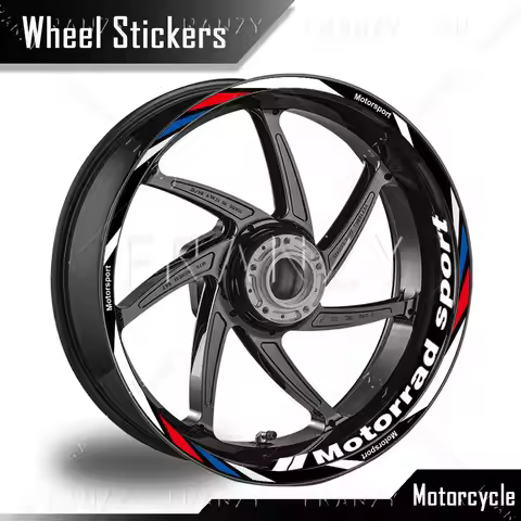 For F900R F800R F900XR S1000RR S1000R S1000XR R1200R R1250RS Motorcycle Wheel Sticker Rim Decal Hub 