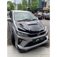 **PERODUA BEZZA 2016 - 2023 ( MUGEN V1 ) FRONT BONET WITH 2K COLOR PAINT - FRP
