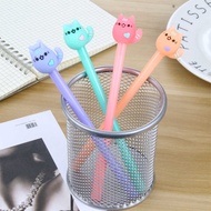 4 pcs Cute Cat School Office Supplies Stationery Sweet Pretty Candy Gel Pen