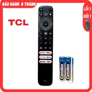 Điều Khiển Tivi TCL Giọng Nói Chính Hãng Kèm Pin - Remote TV TCL.