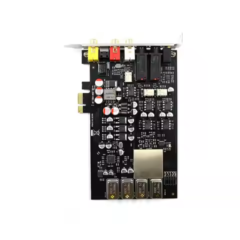 NEW FACTORY~PCIe X1 C-Media CM6635 Fiber Coax HiFi Sound Card HIFI PRO Sound Card ESS9038Q2M Support