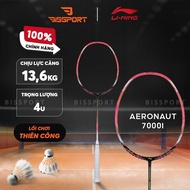 Genuine Lining Aeronaut 7000i Badminton Racket - Pink - Control - Characteristic Aviation Frame Tech