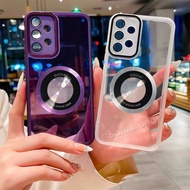 Soft Clear Cases for Samsung Galaxy A50 A30S A50S A51 A52 A52S A53 A54 A55 A56 A71 A72 A73 with Came