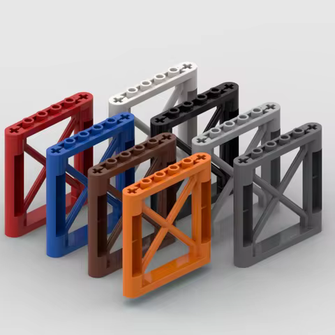 *Lattice Wall 1X6X5* 10pcs JH956 DIY enlighten block brick part No. 64448 Compatible With Other Asse
