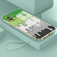 HP Phone Case For Samsung Galaxy A03 A03s A03 Core Case Color Phone Case Softcase Layered Silicone P