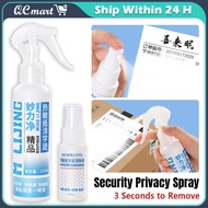 Receipt Eraser Spray To Remove Address Packages and Barcodes Thermal Paper Ink Removal Liquid
