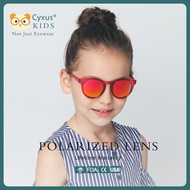 Cyxus Kids Polarized Sunglasses 100%UV400 Shades TAC Lens Sport / Daily for Girls Age 4-12 (Pink Mir