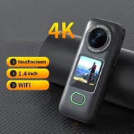 4K sports camera WiFi motorcycle car recorder HD non-360 panoramic helmet thumb camera
